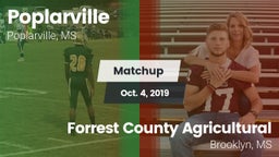 Matchup: Poplarville vs. Forrest County Agricultural  2019