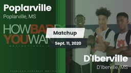 Matchup: Poplarville vs. D'Iberville  2020