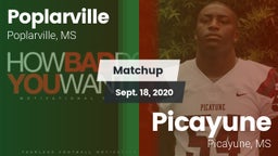 Matchup: Poplarville vs. Picayune  2020