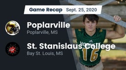 Recap: Poplarville  vs. St. Stanislaus College 2020