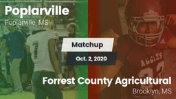 Matchup: Poplarville vs. Forrest County Agricultural  2020