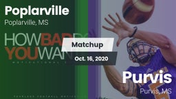 Matchup: Poplarville vs. Purvis  2020