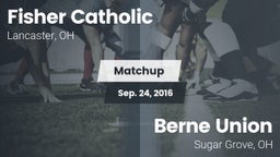 Matchup: Fisher Catholic vs. Berne Union  2016