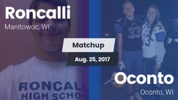 Matchup: Roncalli vs. Oconto  2017