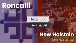 Matchup: Roncalli vs. New Holstein  2017