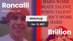 Matchup: Roncalli vs. Brillion  2017