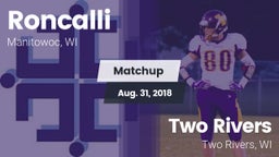 Matchup: Roncalli vs. Two Rivers  2018