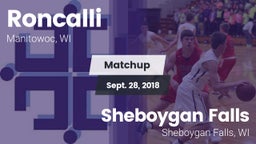 Matchup: Roncalli vs. Sheboygan Falls  2018