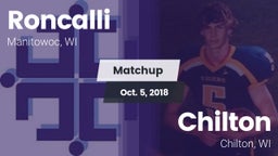 Matchup: Roncalli vs. Chilton  2018