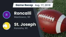 Recap: Roncalli  vs. St. Joseph  2018