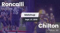 Matchup: Roncalli vs. Chilton  2019