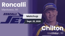 Matchup: Roncalli vs. Chilton  2020