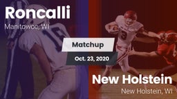 Matchup: Roncalli vs. New Holstein  2020