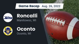 Recap: Roncalli  vs. Oconto  2022