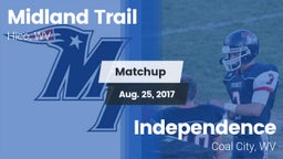 Matchup: Midland Trail vs. Independence  2017