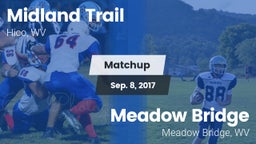 Matchup: Midland Trail vs. Meadow Bridge  2017