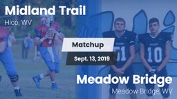 Matchup: Midland Trail vs. Meadow Bridge  2019