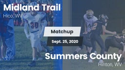 Matchup: Midland Trail vs. Summers County  2020