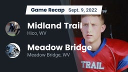 Recap: Midland Trail vs. Meadow Bridge  2022