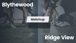 Matchup: Blythewood vs. Ridge View  2016