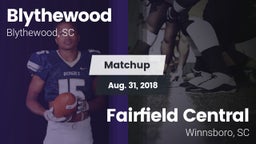Matchup: Blythewood vs. Fairfield Central  2018