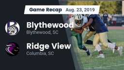Recap: Blythewood  vs. Ridge View  2019