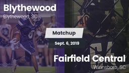 Matchup: Blythewood vs. Fairfield Central  2019