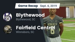 Recap: Blythewood  vs. Fairfield Central  2019