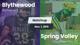 Matchup: Blythewood vs. Spring Valley  2019