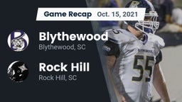 Recap: Blythewood  vs. Rock Hill  2021