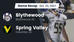 Recap: Blythewood  vs. Spring Valley  2021