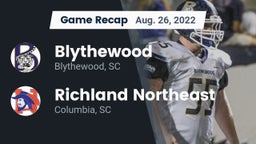 Recap: Blythewood  vs. Richland Northeast  2022