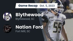 Recap: Blythewood  vs. Nation Ford  2023