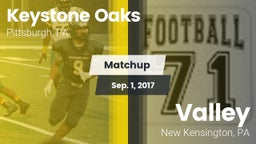 Matchup: Keystone Oaks vs. Valley  2017