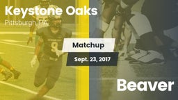 Matchup: Keystone Oaks vs. Beaver 2017