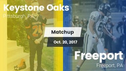 Matchup: Keystone Oaks vs. Freeport  2017