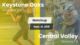 Matchup: Keystone Oaks vs. Central Valley  2018