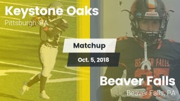 Matchup: Keystone Oaks vs. Beaver Falls  2018