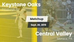 Matchup: Keystone Oaks vs. Central Valley  2019