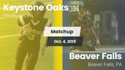 Matchup: Keystone Oaks vs. Beaver Falls  2019