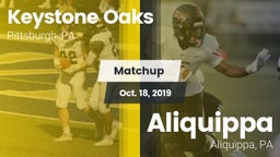 Matchup: Keystone Oaks vs. Aliquippa  2019