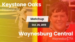 Matchup: Keystone Oaks vs. Waynesburg Central  2019