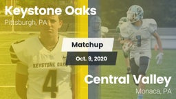 Matchup: Keystone Oaks vs. Central Valley  2020