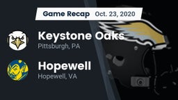 Recap: Keystone Oaks  vs. Hopewell  2020