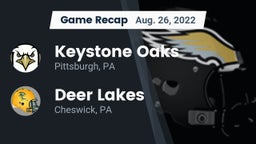 Recap: Keystone Oaks  vs. Deer Lakes  2022