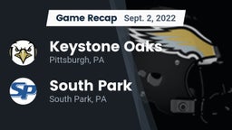 Recap: Keystone Oaks  vs. South Park  2022