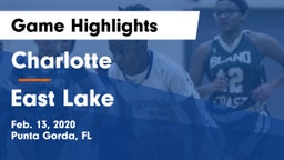 Charlotte  vs East Lake  Game Highlights - Feb. 13, 2020