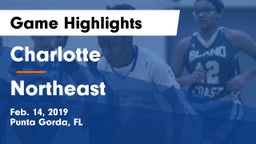 Charlotte  vs Northeast   Game Highlights - Feb. 14, 2019