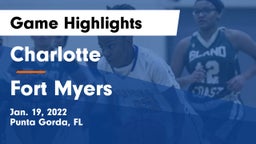 Charlotte  vs Fort Myers  Game Highlights - Jan. 19, 2022