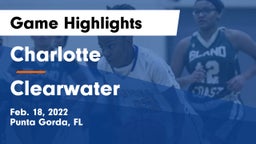 Charlotte  vs Clearwater Game Highlights - Feb. 18, 2022